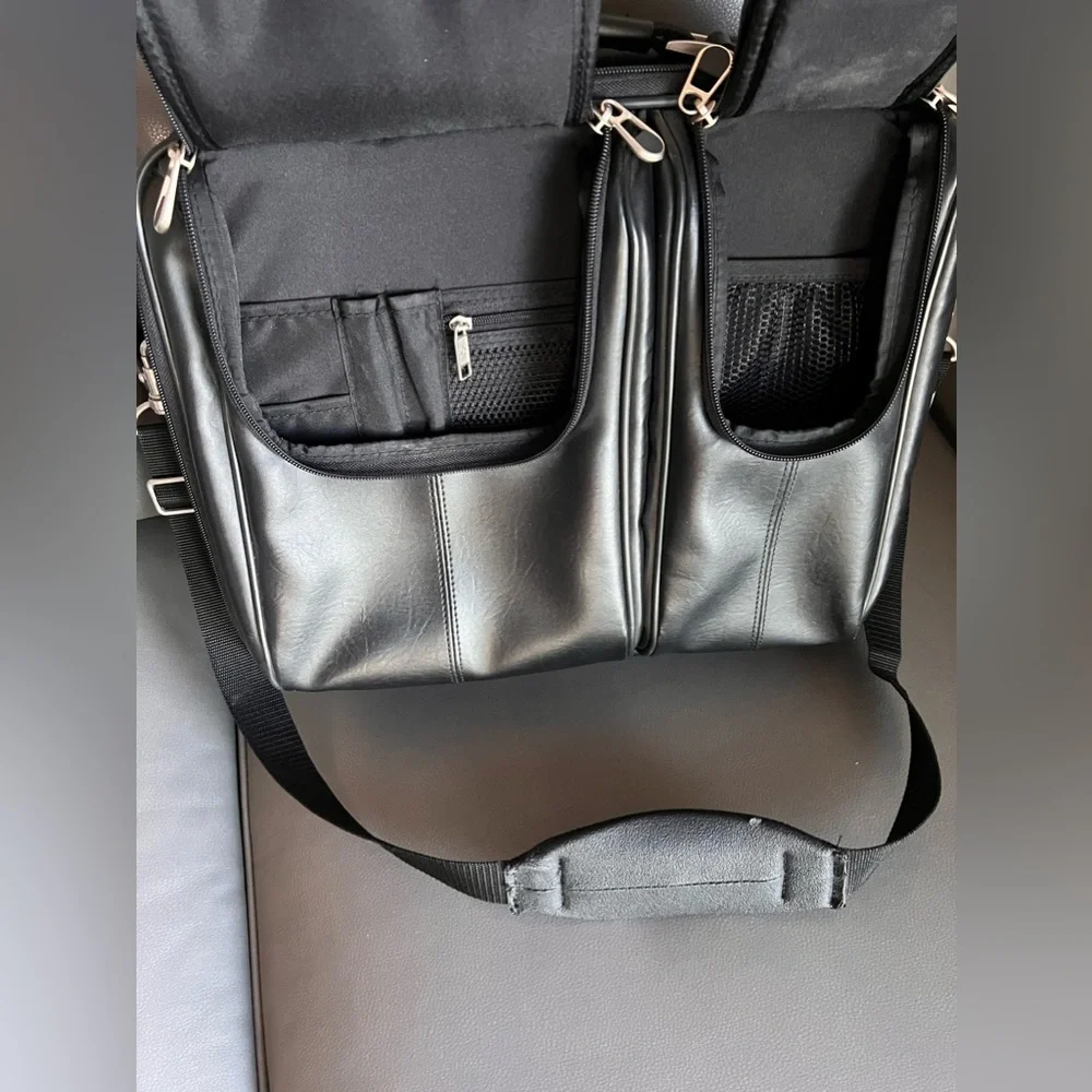 SAMSONITE Faux Leather LAPTOP Bag CASE Travel BRIEFCASE 15” Women MEN
